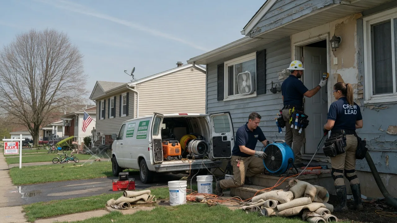 Flood Cleanup in Pikesville, MD near me