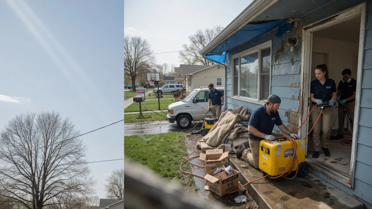 Basement Flood Cleanup in Pikesville, MD near me
